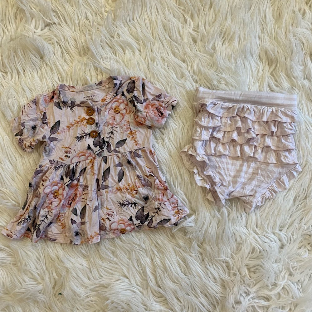 12-18 month posh peanut bummie set
